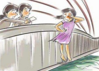 ​女子假死赖账(女子将女儿抛入河)