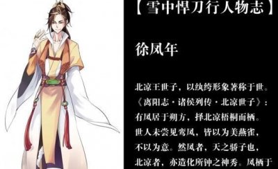 ​徐凤年最后什么结局如何（雪中悍刀行徐凤年最终结局）