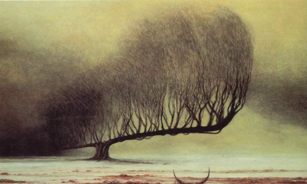 实在去过地狱的人,绘家醒后竟清楚的绘出地狱场景