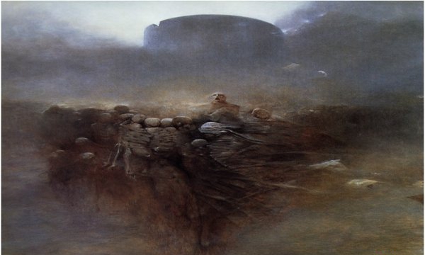 实在去过地狱的人,绘家醒后竟清楚的绘出地狱场景