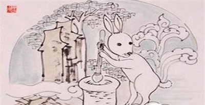 ​嫦娥玉兔的小说：玉兔为什么在月宫捣药