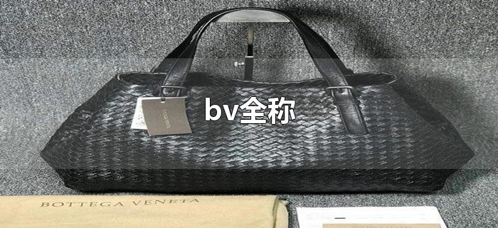 bv全称 bv全称