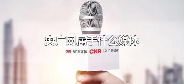 央广网属于什么媒体