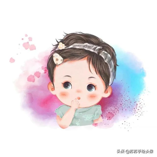 可爱呆萌卡通可爱头像(呆萌可爱的卡通小头像)(9)