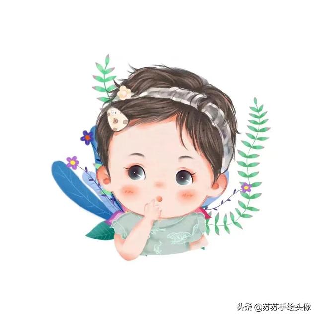 可爱呆萌卡通可爱头像(呆萌可爱的卡通小头像)(7)