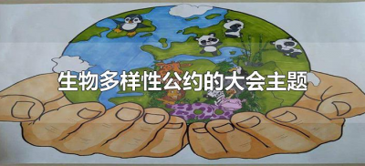 ​生物多样性公约的大会主题（《生物多样性公约》大会主题是什么）