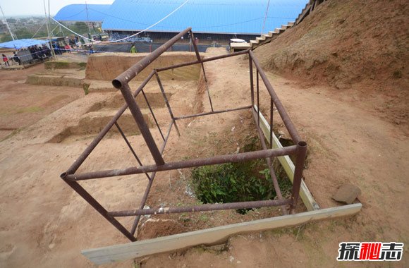 海昏侯墓匪洞图片