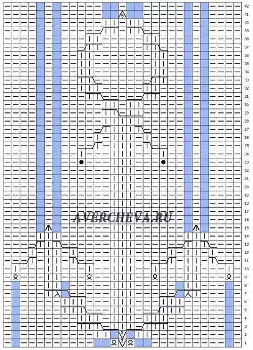 圈织毛衣的编织方法图解（36款编织纹路花样）(10)