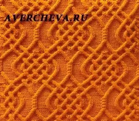 圈织毛衣的编织方法图解（36款编织纹路花样）(21)