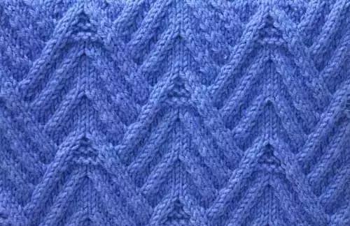 圈织毛衣的编织方法图解（36款编织纹路花样）(15)