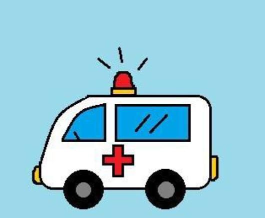救护车的画法,救护车的简笔画怎么画步骤图?图9