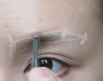 新手给自己修眉最简单方法(简单并且容易掌握的修眉方法)(9)