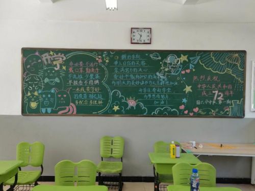 新学期板报设计图案大全(新学期板报设计)-第1张图片-