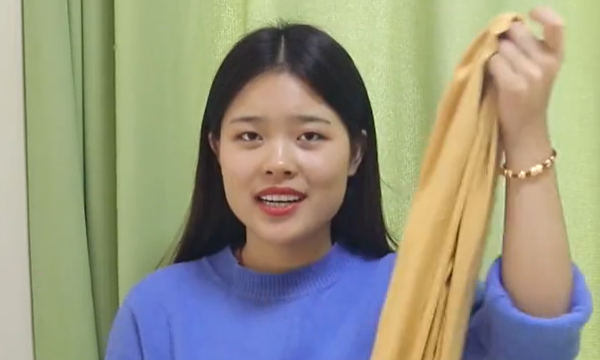 长条围巾的各种围法,冬季长围巾的各种围法图解视频图5