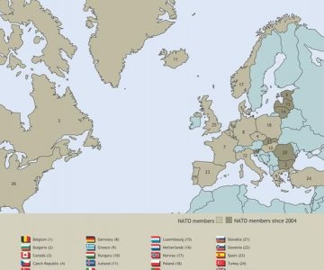 ​北约成员国名单，北约的组织成员国是哪些啊？谁能够给我详细的信息吗？