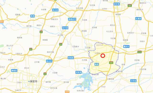 雄安是哪里的城市