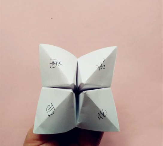 东南西北怎么折,如何用纸做东南西北图6