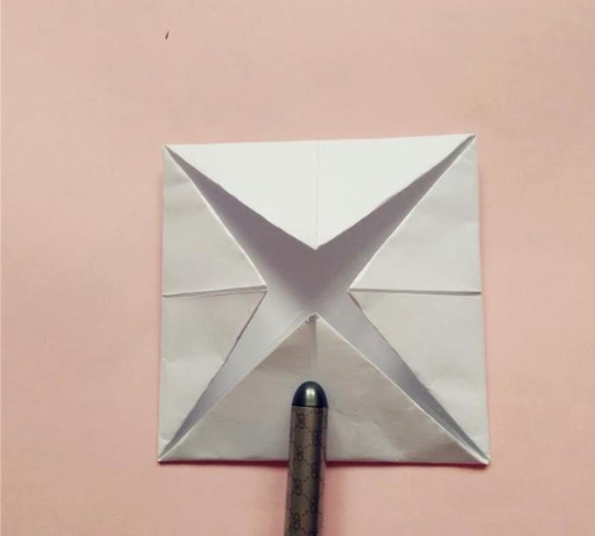 东南西北怎么折,如何用纸做东南西北图4