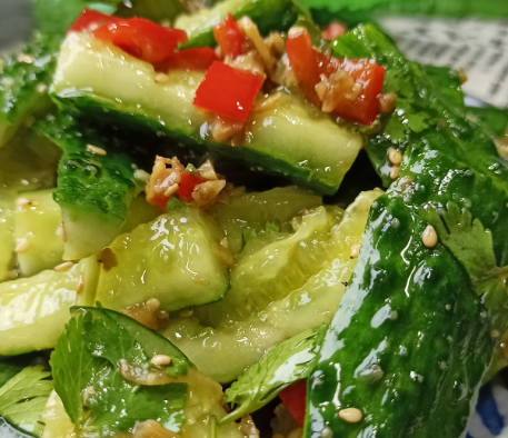 调黄瓜的料汁怎么调配,拌黄瓜汁的做法大全图4