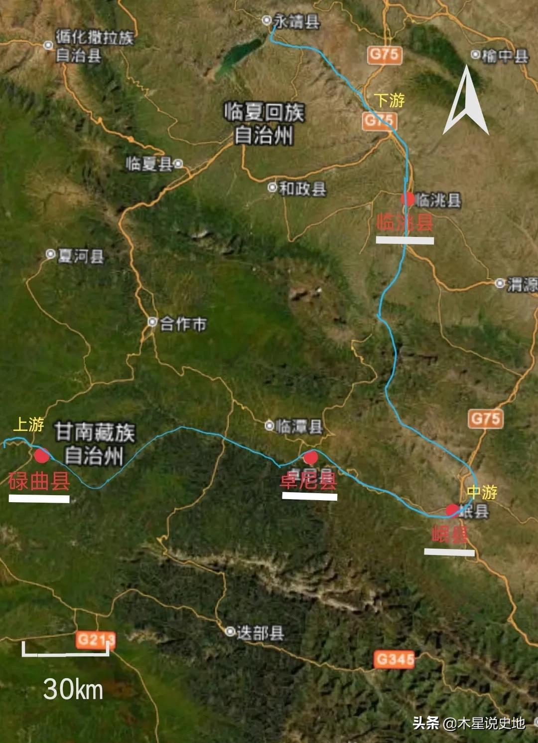 洮河的发源地在哪里(甘肃洮河水的发源地在哪里)