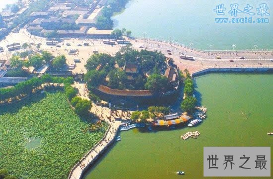 中国最小的城,北京团城(周长276米)