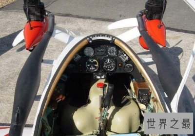​世界上最小的飞机，仅有3米，只能乘坐一个人