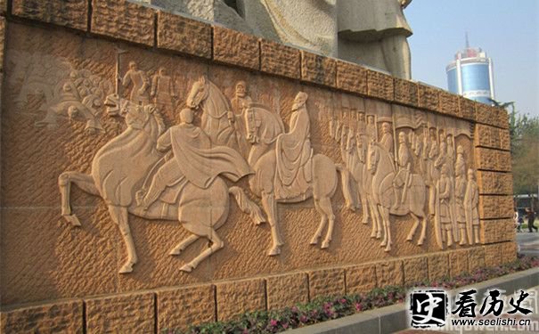 牧野之战的浮雕