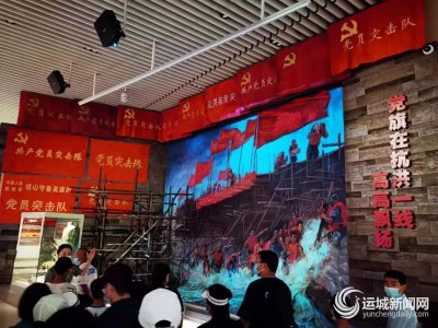 ​运城画家张国军半景画陈展中国人民革命军事博物馆