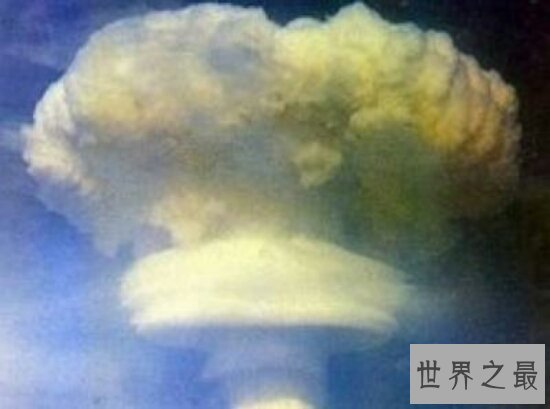 中国第一颗氢弹,爆炸威力相当于300万吨TNT烈性炸药