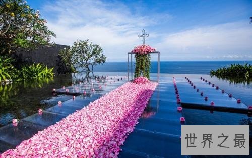 世界十大最美丽的婚礼场地,都是女孩梦想的结婚场地。