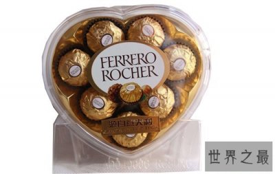 ​世界十大顶级巧克力，费列罗毫无疑问卫冕冠军