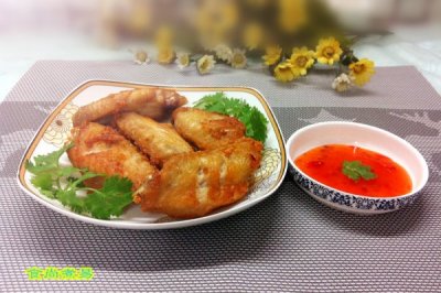 ​油炸鸡翅的制作方法