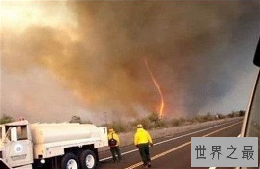 世界五大火焰龙卷风,让森林瞬间化为灰烬