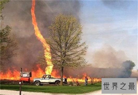 世界五大火焰龙卷风,让森林瞬间化为灰烬