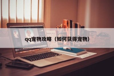 ​qq宠物攻略（如何获得宠物）