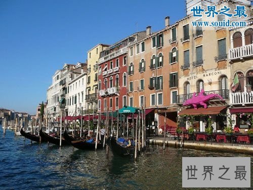 世界上桥梁最多的城市,威尼斯水城(401座桥)