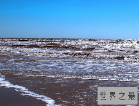 世界上最浅的海,深度在8米