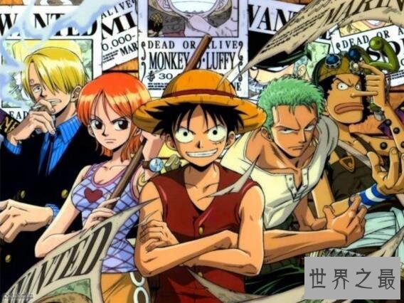 日本漫画排行榜统计,海贼王众望所归排名第一(3亿)