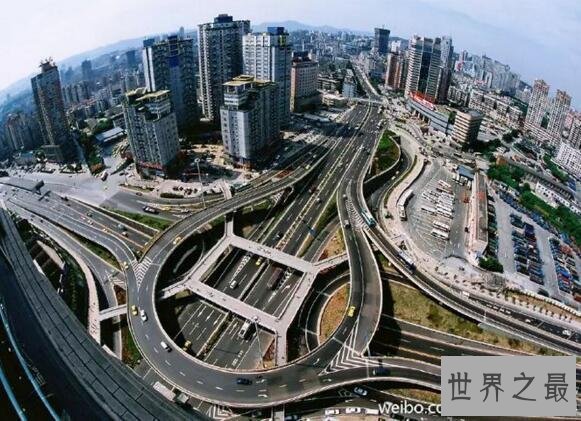 重庆最复杂立交桥,最复杂汽车迷宫(导航看哭了)