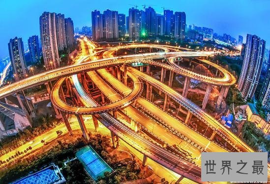 重庆最复杂立交桥,最复杂汽车迷宫(导航看哭了)