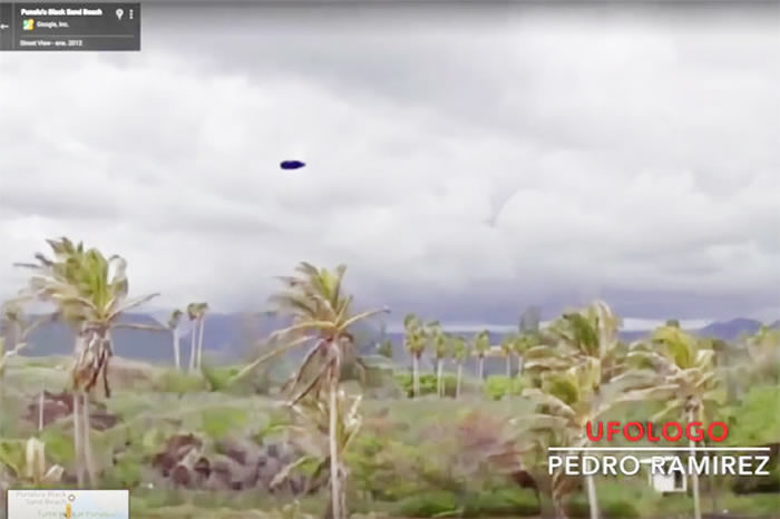 天有UFO异象！美国夏威夷大岛基拉韦厄火山持续喷发 Google地图惊见飞碟