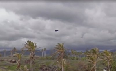 ​天有UFO异象！美国夏威夷大岛基拉韦厄火山持续喷发 Google地图惊见飞碟