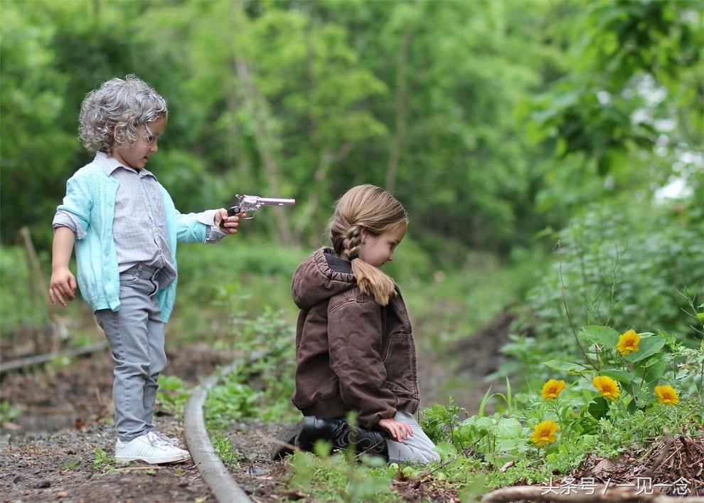 一组儿童版僵尸照，引发的高度争议