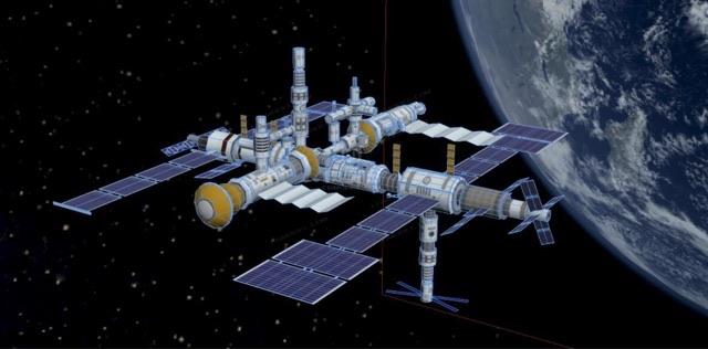 探秘空间站靠什么动力在太空中运行? 3