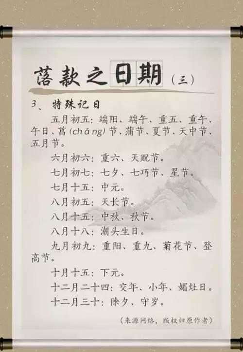 “于细微处见功夫”，书法落款时间最全写法，书法爱好者必收藏！