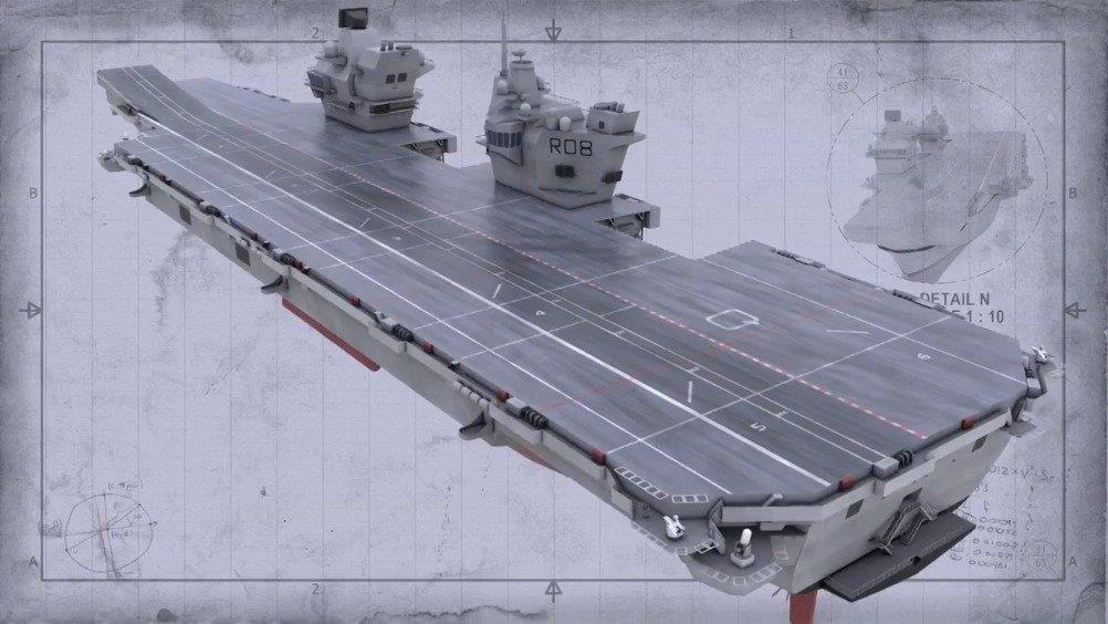 BBC纪录片：英国最大战舰：伊丽莎白女王号航母