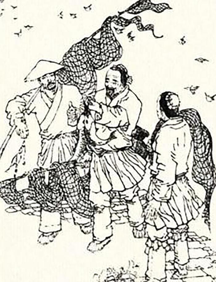 民间故事，常山县的飞来神物