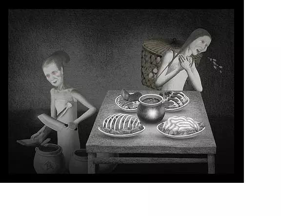 发人深省的饥荒故事《肉蛾天》,鬼才画手谢文明力作