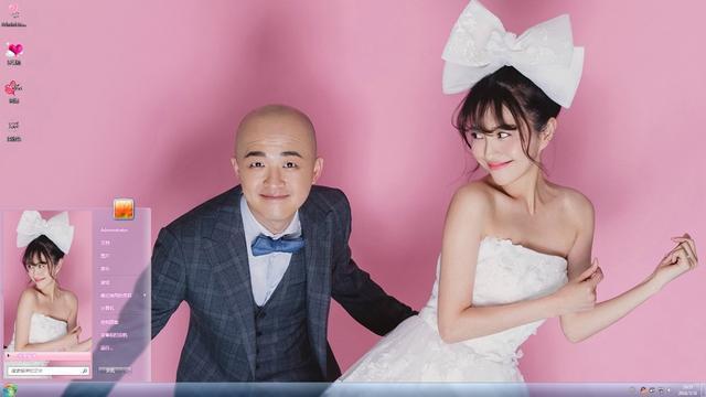 包贝尔和妻子包文婧的爱情像童话故事一样浪漫