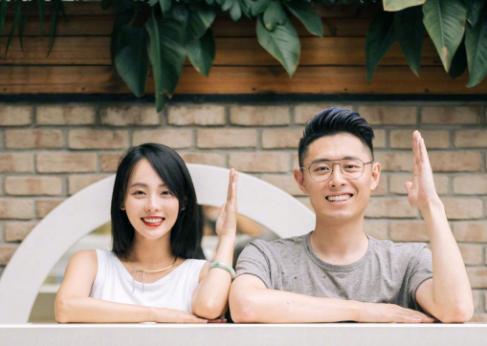 《延禧攻略》顺嫔张嘉倪和老公秀恩爱,两人最萌身高差好有爱